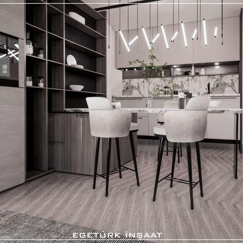 Mutfak İç Mekan Tasarımı